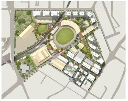 Showgrounds Ariel